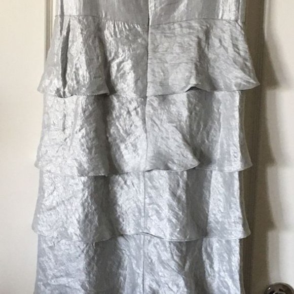 Platinum Dress with Sequins - Picture 5 of 6